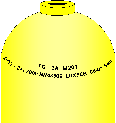 Scuba Cylinder Markings