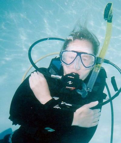 diver chilled due to heat loss