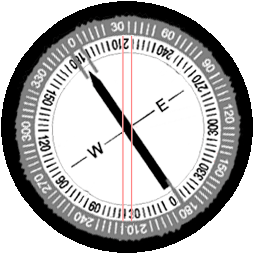 compass reciprocal course out
